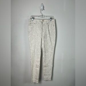 EE by Etcetera Animal Print Twiggy Skinny Jeans